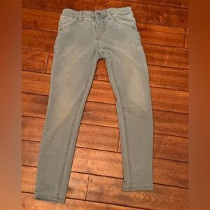 Cat & Jack Light Blue Jeggings Adjustable‎ Waist. Size 7/8